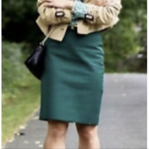 J.CREW No. 2 Pencil Skirt in Double-serge Cotton